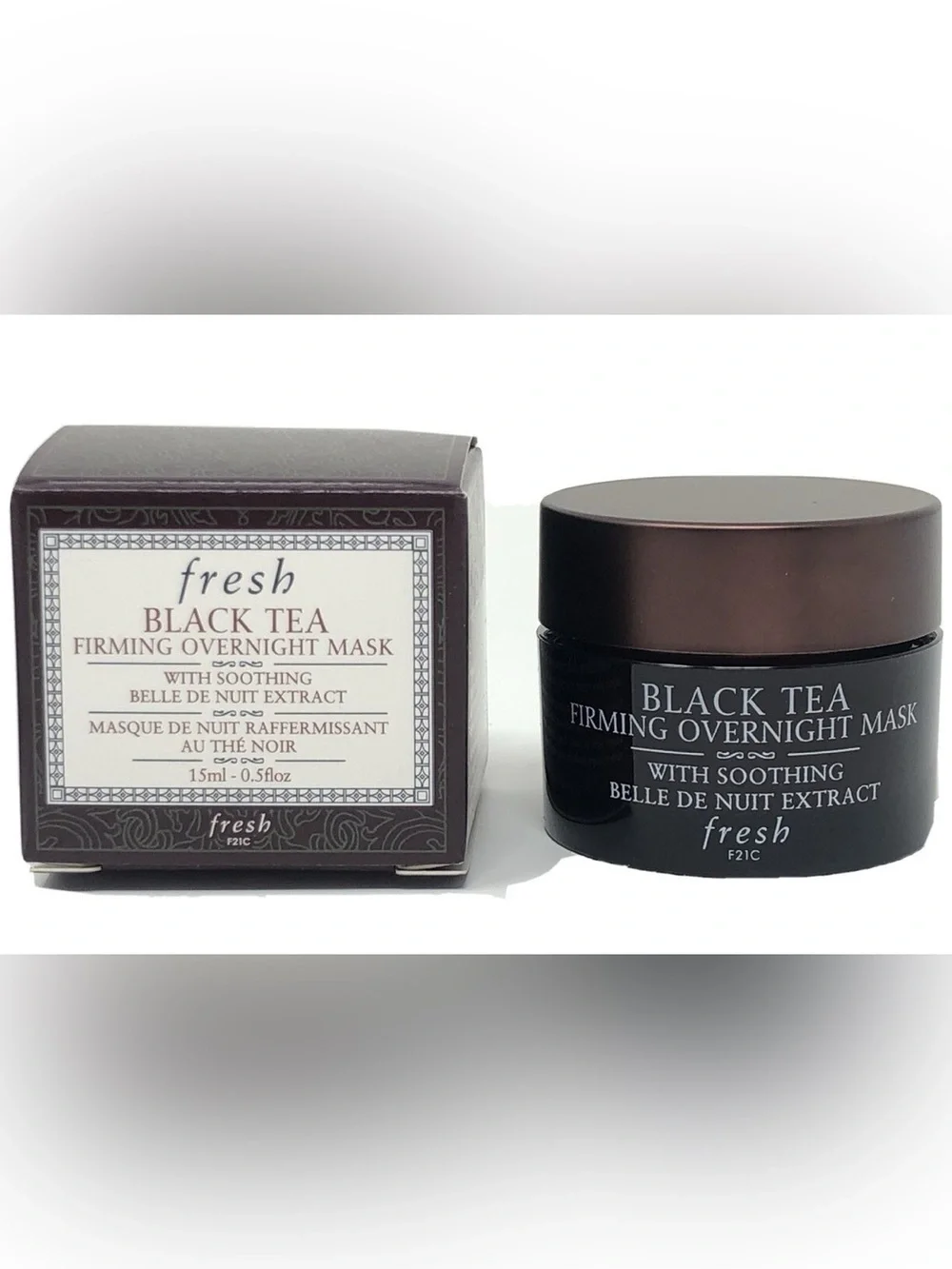 Fresh NIB Black Tea Firming Overnight Mask - Travel SZ 15ml